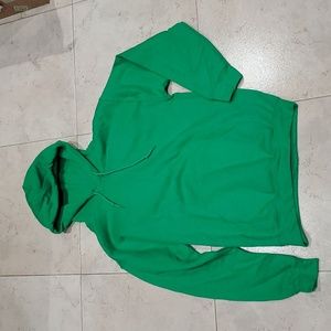 Gildan Heavy Blend Green Hoodie Medium